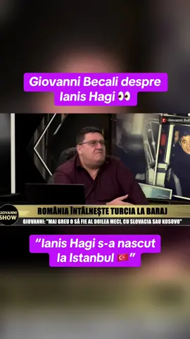 Giovanni Becali la Fanatik #fyp #giovannibecali #horiaivanovici #romania #ianishagi