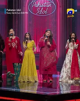 Incredible energy as the female Idols perform together on stage! 💃🏻💕 Watch #PakistanIdol every Sat-Sun at 8:00 PM on Geo Entertainment. #GeoEntertainment #HarPalGeo #GeoTV #PakistanIdol #whattowatch
