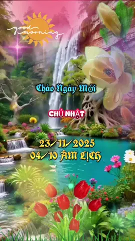 Chào buổi sáng Chúc vui khỏe bình an và hạnh phúc #goodmorning #tiktok #2025 #