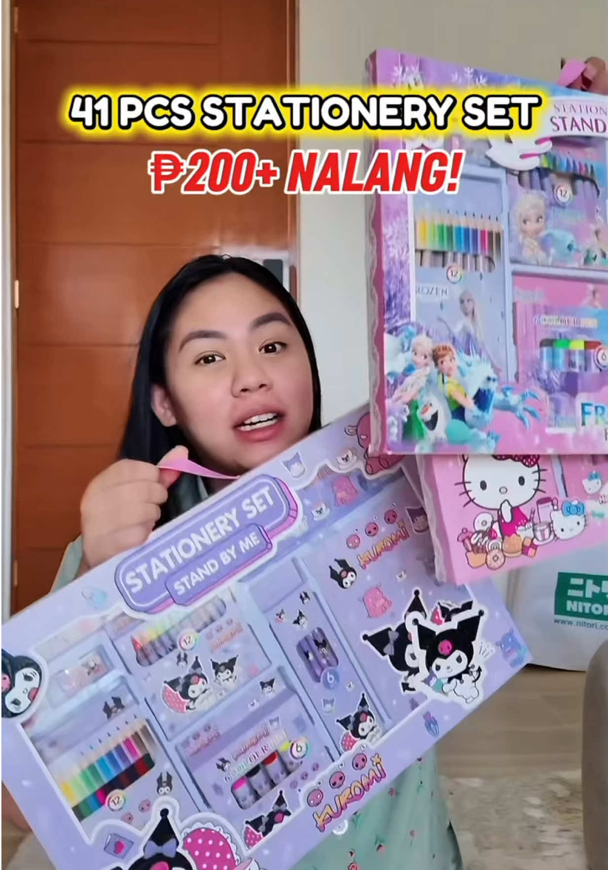 perfect gift idea for kids itong stationery set, sulit na sa price naka sale pa! #giftidea #kidsgiftideas #giftideaforkids #stationery #gifts 