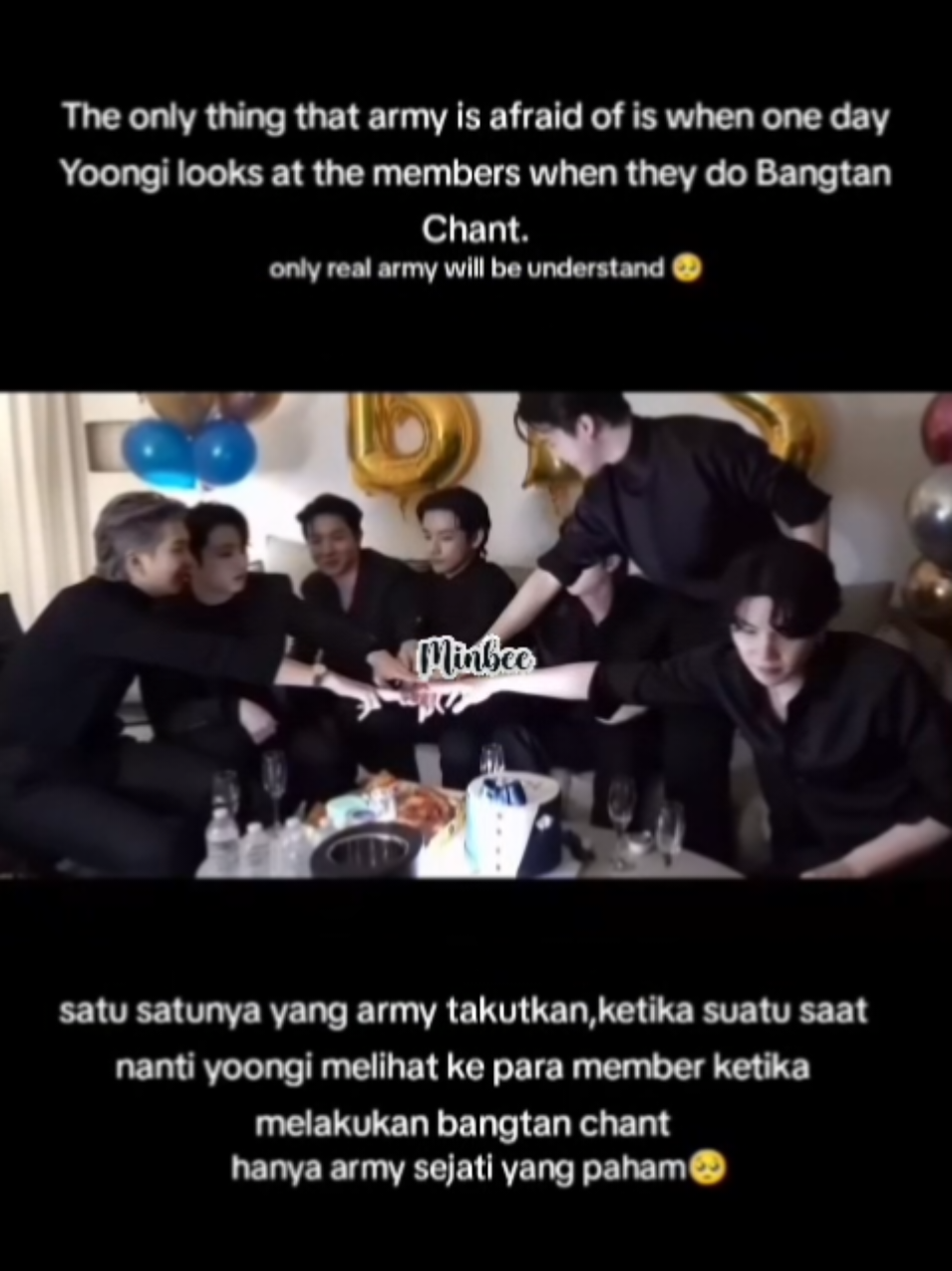 Yoongi pernah berkata 