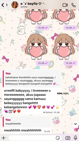 kurang banyak lovenya 🙄