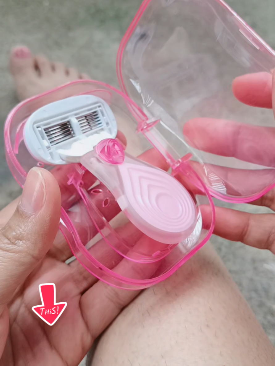 มีนโกนขน แบบพกพา สะดวก สบาย #มีดโกน #มีดโกนขน #มีดโกนมีกล่อง #มีนโกนขนจักแร้สําหรับผู้หญิง 