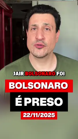 URGENTE! JAIR BOLSONARO É PRESO #jairbolsonaro #preso #alexandredemoraes #governolula #pgr  