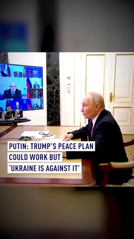 Vladimir Putin said the US peace plan for Ukraine could be a basis for negotiations, calling it a starting point while stressing that key details still need clarification. #putin #russia #trump #ukraine