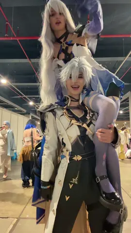 GOT ME IN A TRAANCE  #phainon #HonkaiStarRail #skirk #cosplay #genshin 