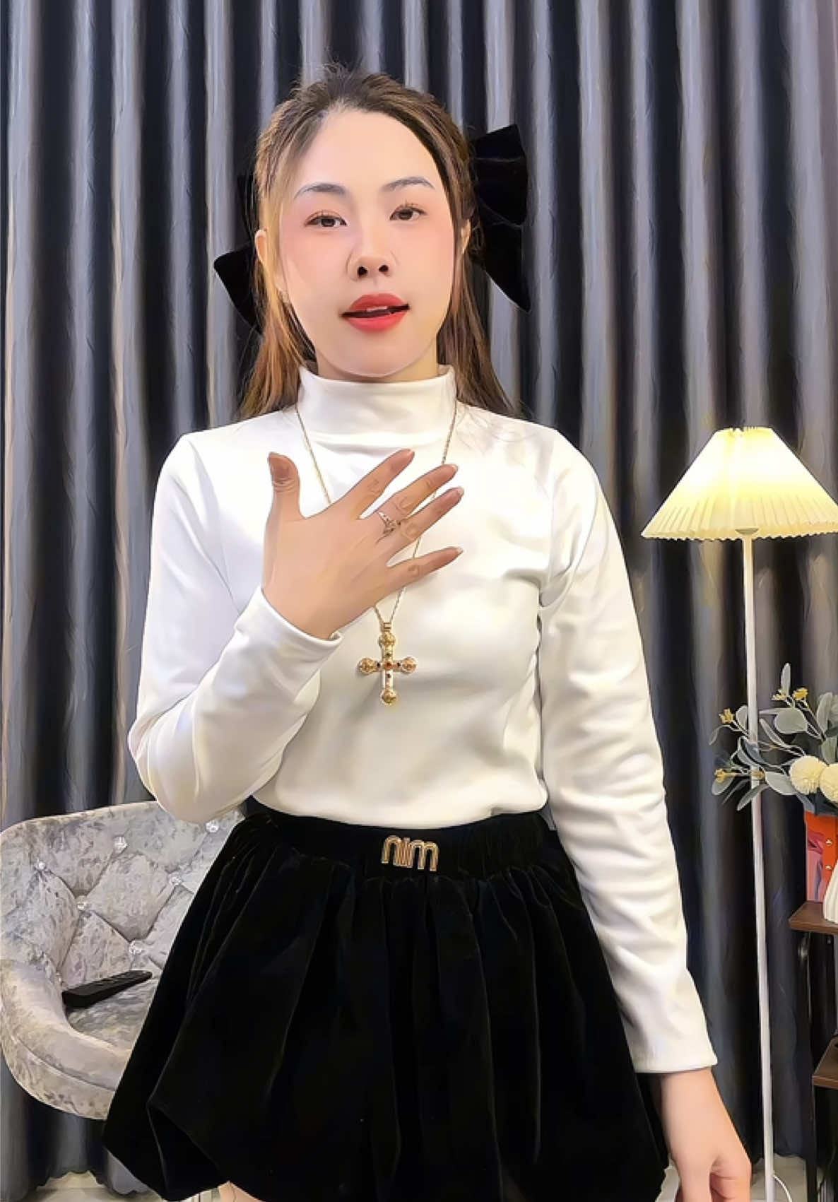 Áo Giữ Nhiệt Nữ Cổ Cao lót nỉ siêu ấm #bythanhcua #thoitranghottrend #aogiunhiet #aothungiunhiet #aogiunhietnu 