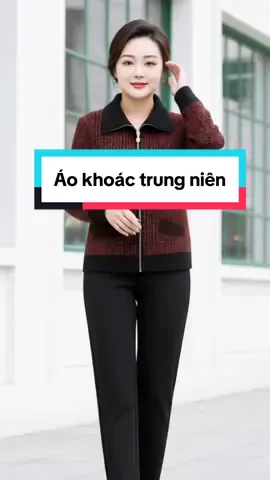 Áo khoác trung niên#xuhuong #viral #thoitrangnu #aokhoac #aokhoactrungnien 