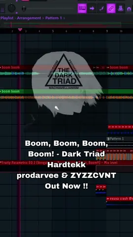 OUT NOW ON SPOTIFY #fyp #edit #bp #darktriad #hardtekk 