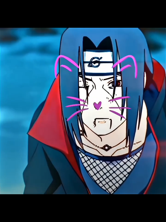 #itachi x meow meow 😍💖 #itachiedit #narutoshippuden #uchihaitachi #animeedit 