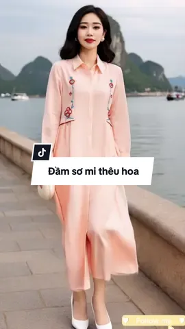 Nét đẹp dịu dàng – chuẩn gu quý cô hiện đại.#thoitrangtrungnien #xuhuong #damtrungnien #vayxuong #damdangdai 