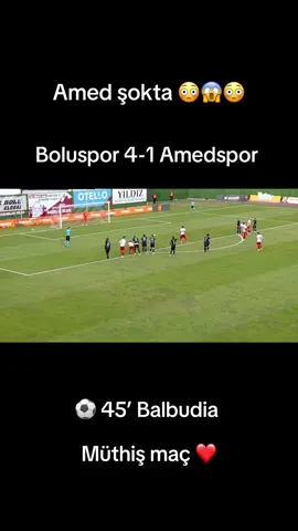 Boluda şok ilk yarı skoru  Amed şokta 4-1 ❤️🤍
