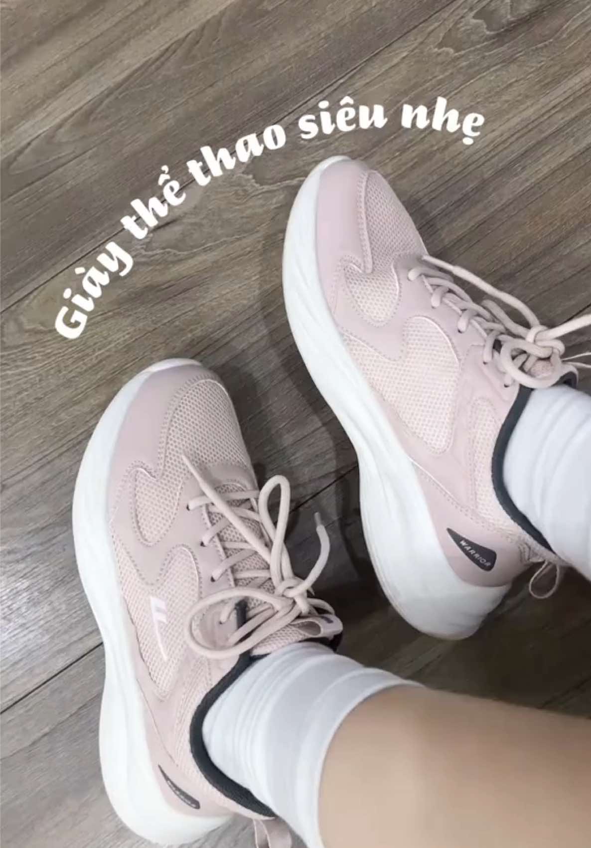 Giày thể thao siêu nhẹ Warrior cho team chơi thể thao, chạy bộ , cầu lông nhé 😘 #giaywarrior #fyp 