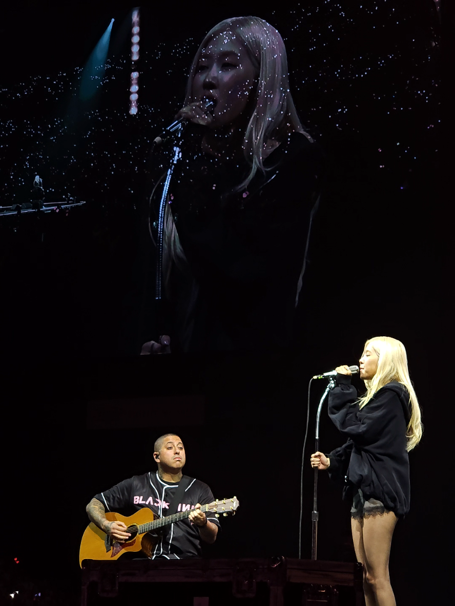 Number one girl Rośe #blackpink #deadlineworldtour #blackpinkinbulacan 