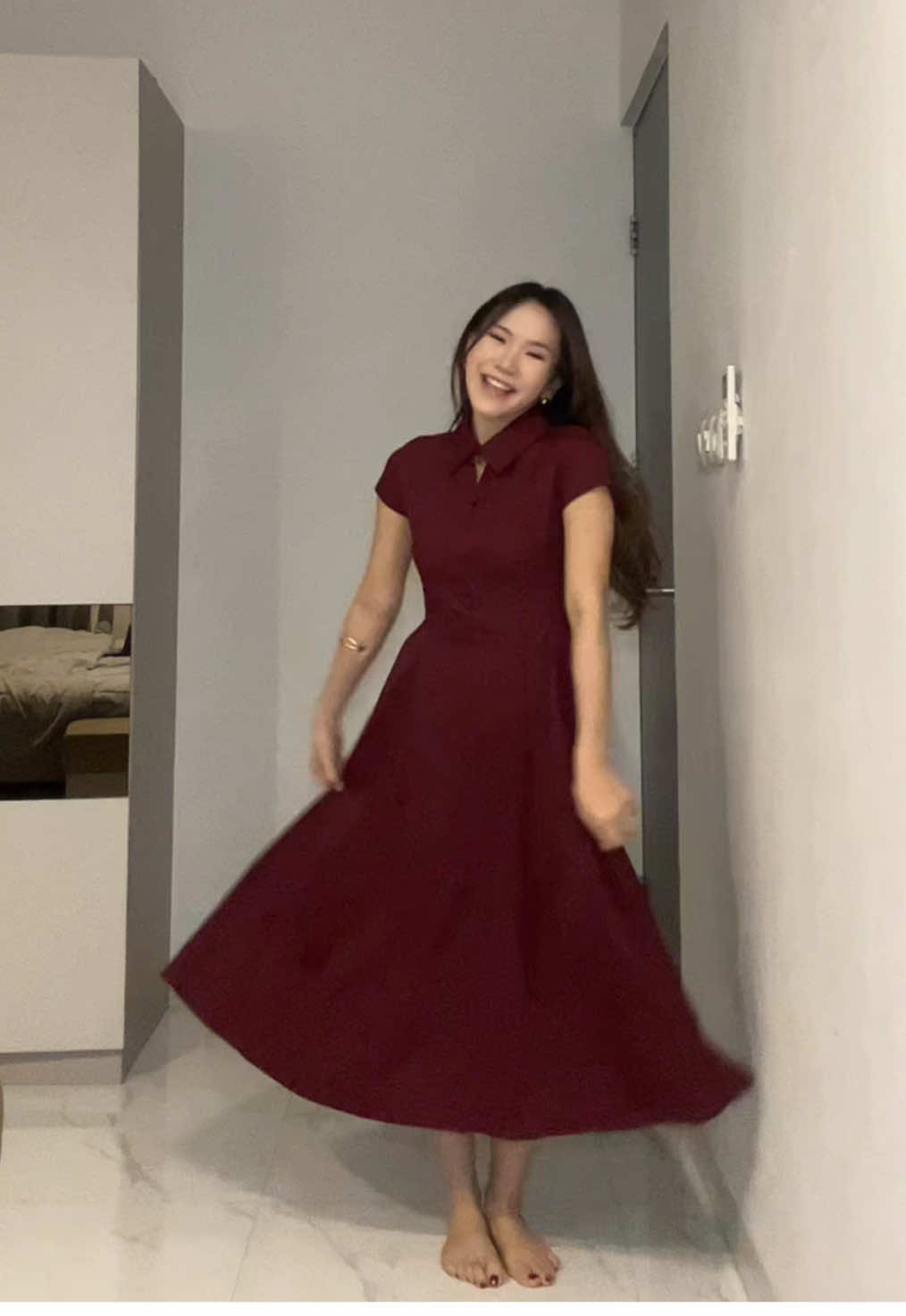 bentar lagi natal! udah pada beli baju natal blm?😆🎄♥️✨ #fitcheck #ootdinspo #fashiontiktok #OOTD #dressnatal @Little Tale Official Shop 