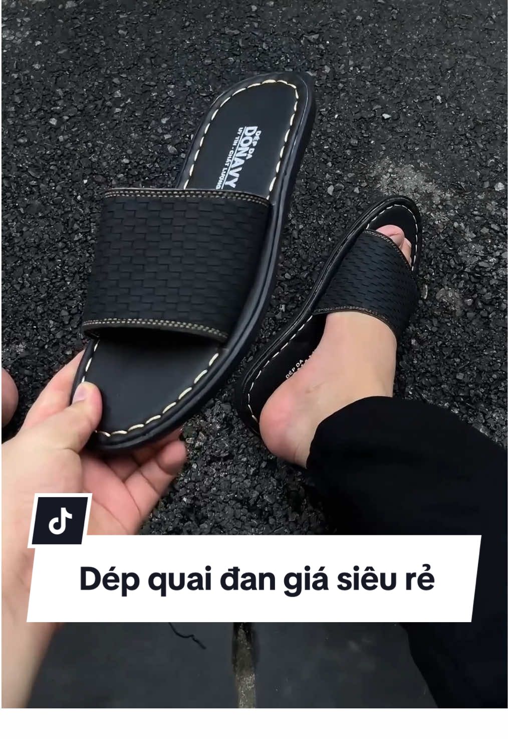 Dép quai đan siêu đẹp mà full da nha #sansalecungthang #tiktokviral #xuhuong #tiktokshop 
