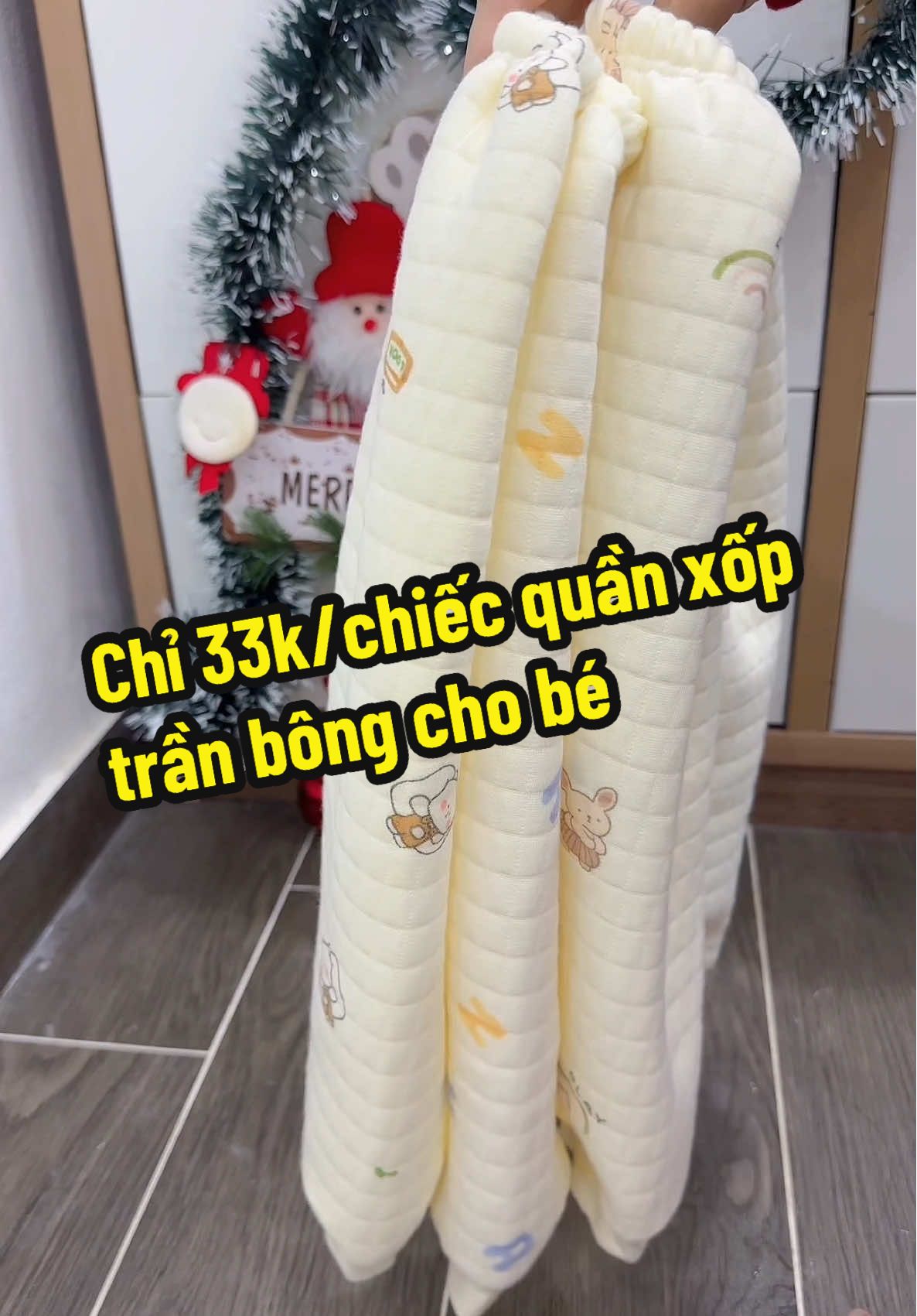 Quần vải xốp trần bông siêu ấm cho bé #xh #mebimsua #mevabe #quandaichobe #quanninhungchobe 