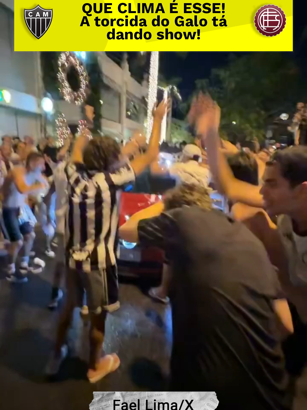 DOMINAÇÃO ATLETICANA NO PARAGUAI! 🐓⚫⚪ A torcida do Galo promete fazer um espetáculo no Defensores del Chaco, estádio da grande decisão da Sul-Americana 2025! Entretanto, a festa já começou bem antes! Se liga na noite anterior! 🤩🏆🌎 #redes5