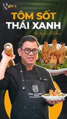 Tôm sốt xanh #Đầu_bếp_Quốc_Nghị #TikTokAwardsVN 