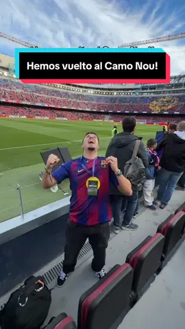 Estamos de vuelta en el Camp Nou y hoy humillaremos al Atheltic 💙❤️ #fcbarcelona #tiktkfootballacademy #deportesentiktok 