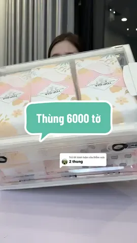 Trả lời @Diễm xưa Thùng 6000 tờ giấy rút Topgia #xuhuong #giayrutcaocap 