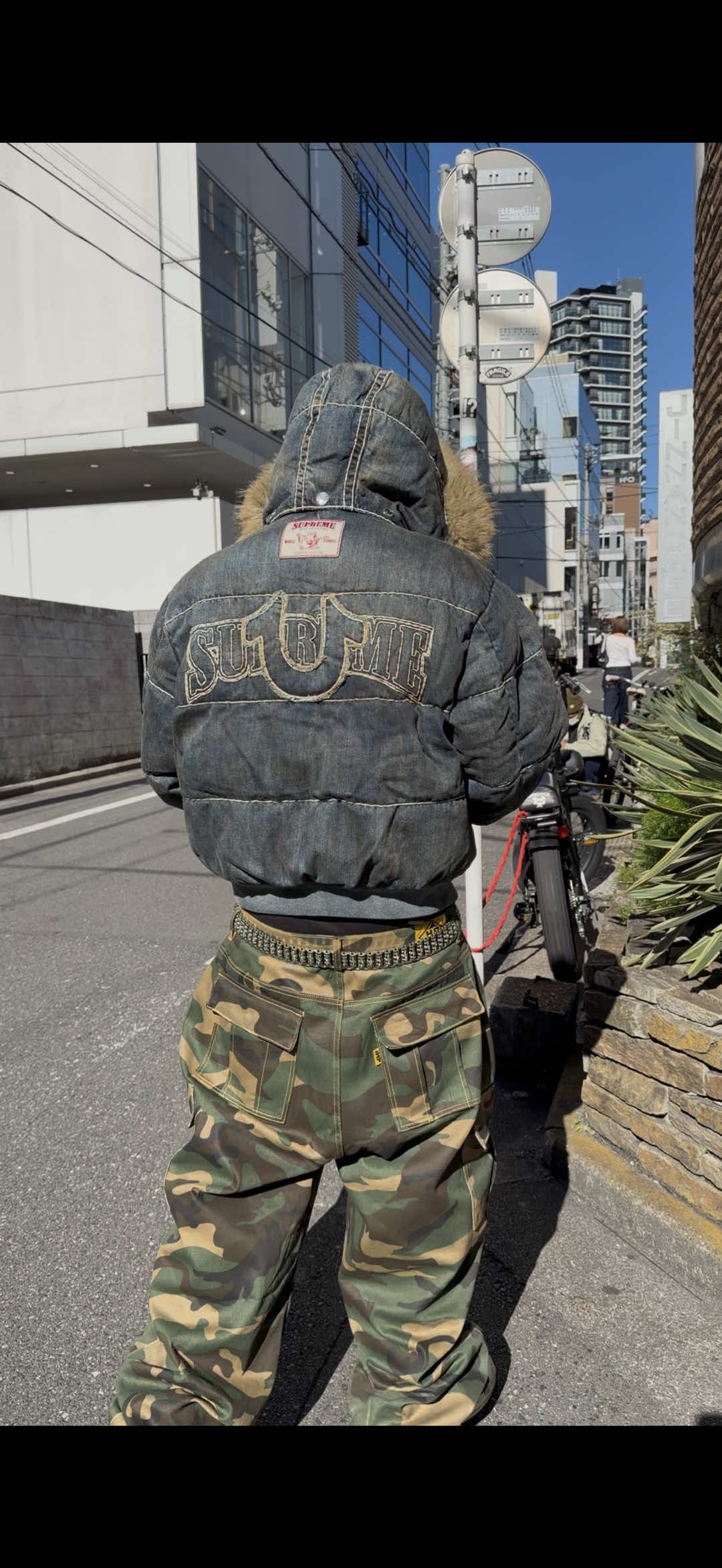 Supreme x True relgion #tokyo #swag #supreme #mink #winter 