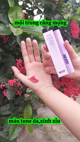 Son Merzy dòng son lì cho phái nữ #màuđỏnâutrầm #toneda #ănuốngthoảimái #thíchhợpdiệnmọilúc  #mẹbốimochi❤️ 