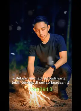 mulai saat ini belajar tenang di setiap keadaan #jia_you for myself 🔥