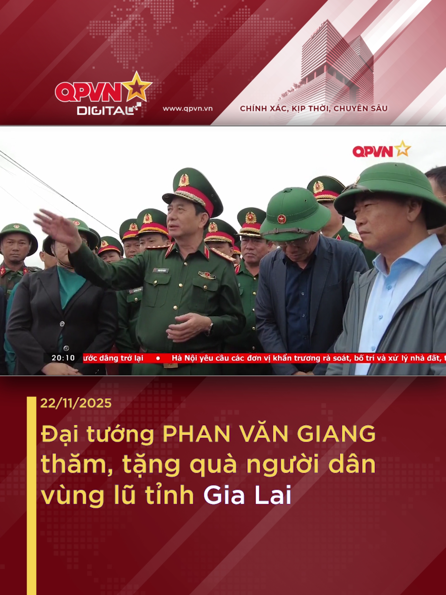 Đại tướng Phan Văn Giang thăm, tặng quà người dân vùng lũ tỉnh Gia Lai #daituongphanvangiang #qpvndigital #quandoi #boquocphong #tintuc