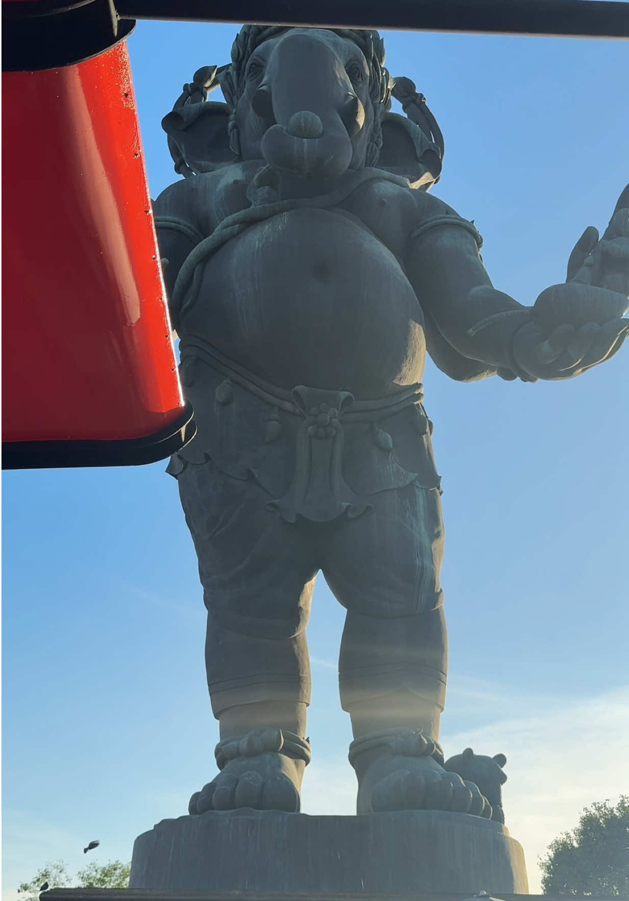 ขอให้ลูกสมปรารถนาทุกประการ🙏🏻#พระพิฆเนศองค์ยืนใหญ่ที่สุดโลก #พระพิฆเนศ #ฉะเชิงเทรา 