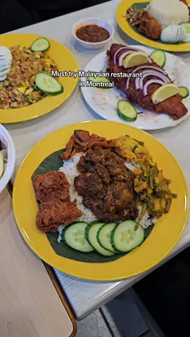 If you haven't heard yet, Restaurant Canada Best has been around for the last 7 years serving some of the most comforting Malaysian food in Montreal! . It's run by a sweet husband and wife team and could use some love so definitely go check this place out! . We tried: Rendang chicken 😍 Nasi lemak🤩 Chicken 65 Lamb Biryani  Chicken nasi goreng🤤 . #mtl #montreal #montréal #malaysianrestaurant Montreal restaurant, where to eat in Montreal, family owned restaurant, Malaysian food, Sri lankan food, nasi lemak in Montreal 