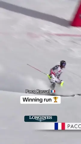 Here’s how you go from 14th place to first… wow. What a run! 😳🔥 Paco Rassat wins his first ever World Cup race 🏆 #fisalpine #wintersport #worldcupgurgl 