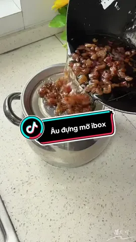 Âu đựng mỡ inox#beanh #dungcunhabep #giadungthongminh #audungmo