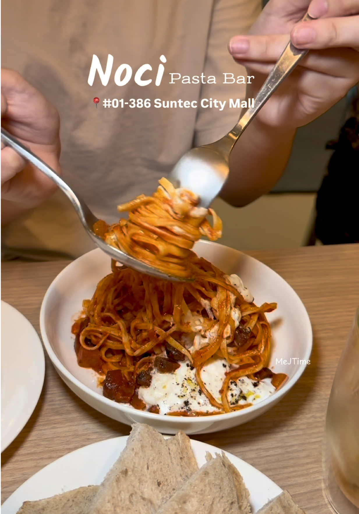 Newest pasta bar in Suntec City #nocipastabar #sgrestaurant #pasta #sgfood #sgfoodie 