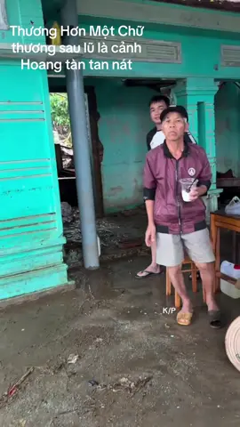 Còn lại gì sau đợt lũ sà) Nghe nhói lòng và thương quá bà con miền trung ơi! #vtvcab #tintuc #news  #lulutmientrung  #mưagióbãobùng