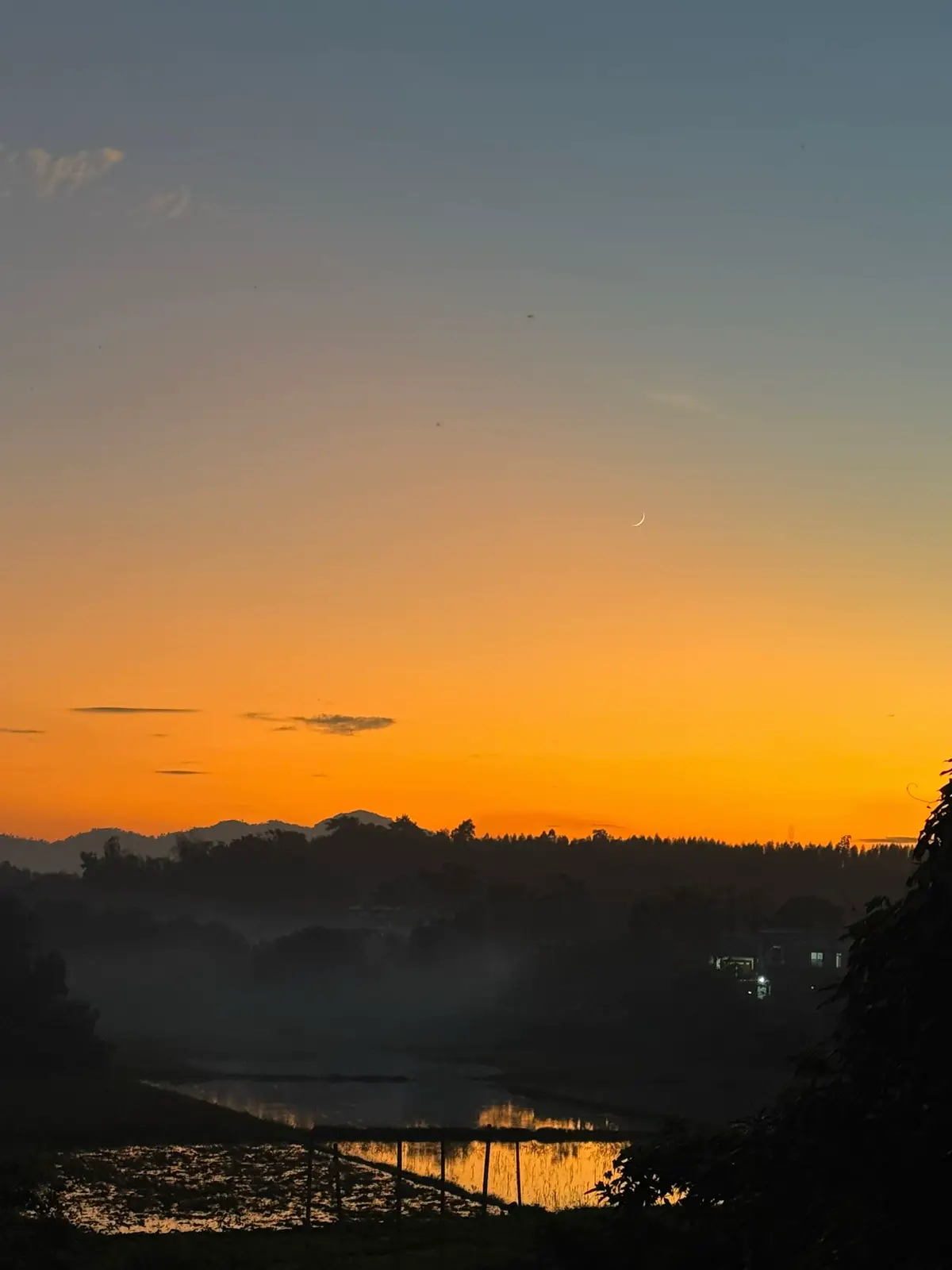 Hoàng hôn ở 1 nơi xa #xuhuong #quêhươngtôi 