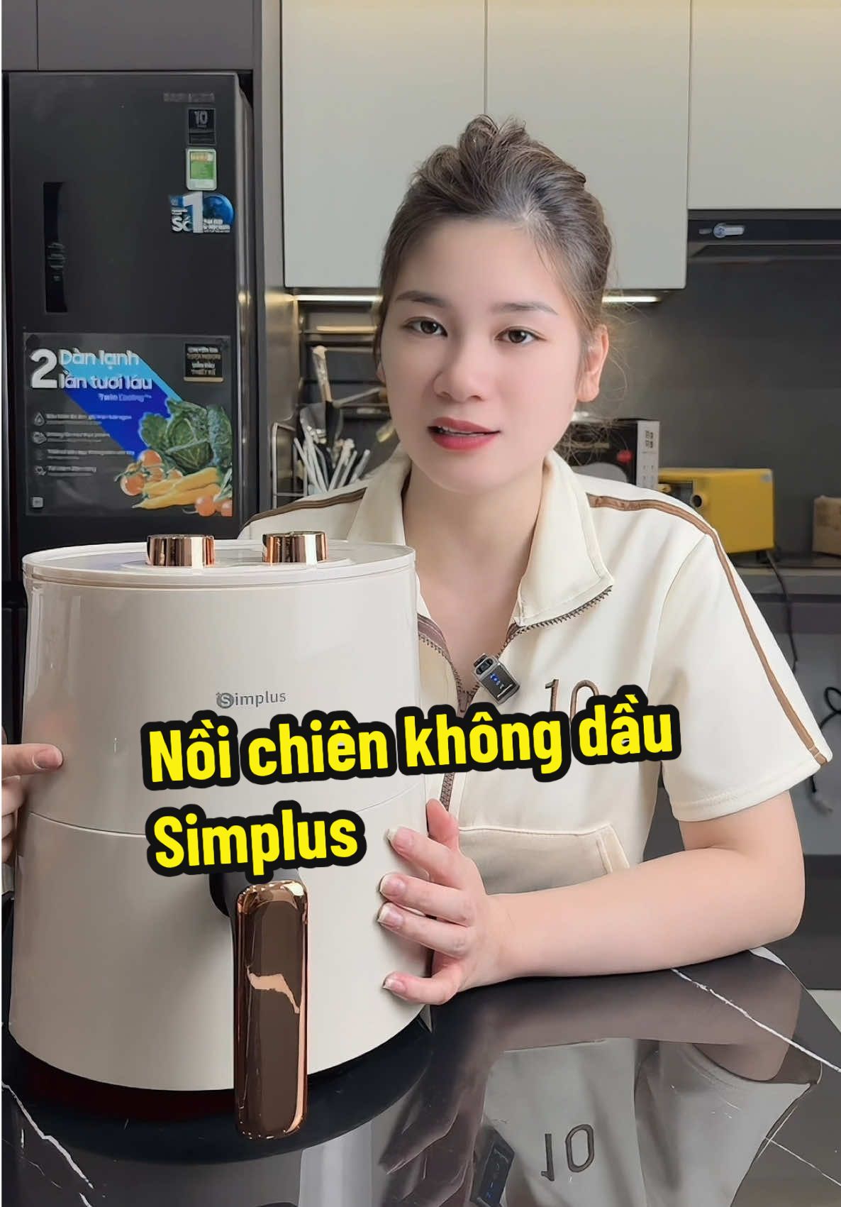 Nồi chiên không dầu Simplus 4Lít #noichienkhongdau #simplus 