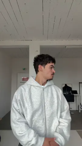 Studio day shooting our new boxy zip hoodies!  Now available in light grey marl!