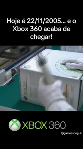 De 2005 a 2025… 20 anos de histórias, conquistas, Red Rings e MUITA jogatina. Obrigado, Xbox 360! 💚✨ ⸻ #Xbox360 #Xbox #XboxBrasil #Xbox360Aniversário #20AnosXbox360 #RetroGaming #GamesDoGui #ConsoleNostálgico #GamersBR #ReelsGamers #Videogame