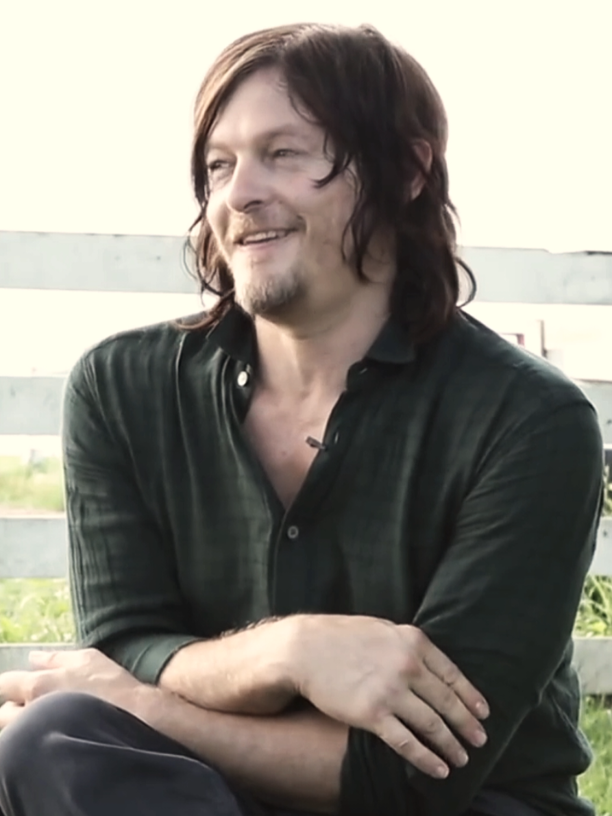 [Can't believe I was 7 when I started watching this guy, And im truly hounerd to have this guy as my favourite Actor. Thank You Norman Reedus❤️] #edit #fyp #viral #daryldixon #normanreedus 