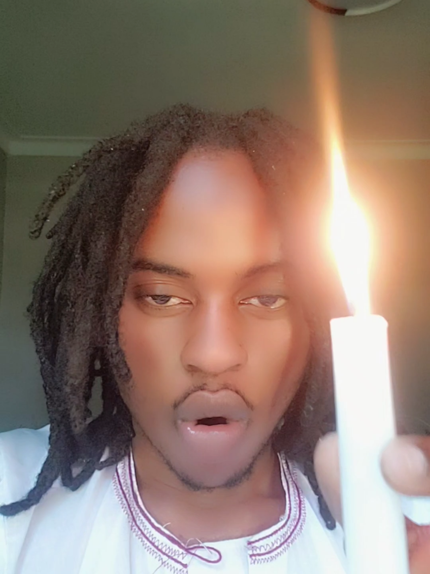 THE POWER OF A 🕯 CANDLE! #candle #lubale #foryoupage #grannyzebra #fyp 