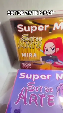 ✨ *¡Nuevo Set de Arte Súper Mega K-POP!* 🎨 Con 208 piezas llenas de color para que los peques den rienda suelta a su creatividad 🖍️💫 Incluye marcadores, crayones, acuarelas, lápices y más, con diseños inspirados en personajes súper divertidos estilo anime 💕 Ideal para regalar y crear arte  🌈🖌️ #kpop #viral_video #golden #setdearte208piezas 