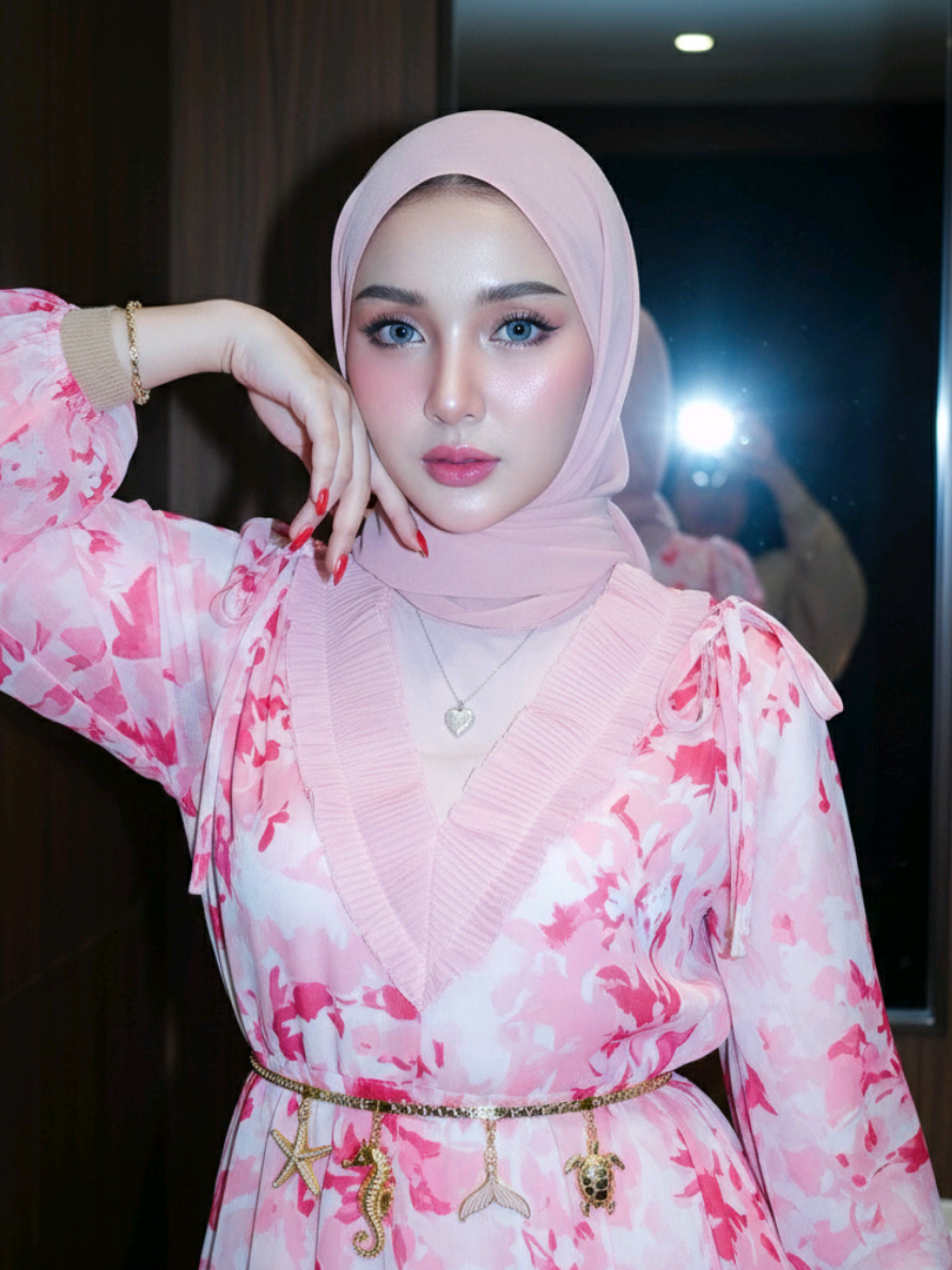🩷🩷 izin sm yg punya prompt ini cantik bgt #trend #ai #geminiai #fyppppppppppppppppppppppp 