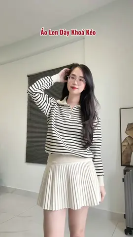 Áo len tay dài tui khoái #riviubaian #viral #aolennu 