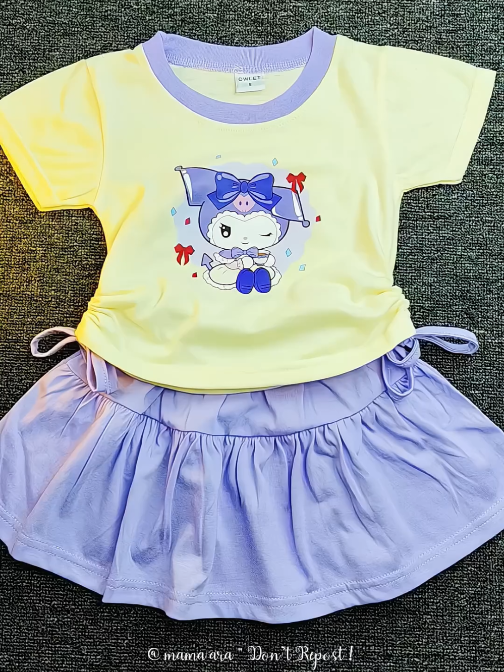 Motif kirimi kiyuuuuut🤗🤩 #outfitanakhangout  #setelananaklucu  #outfitanakperempuan  #owletbabystuff 