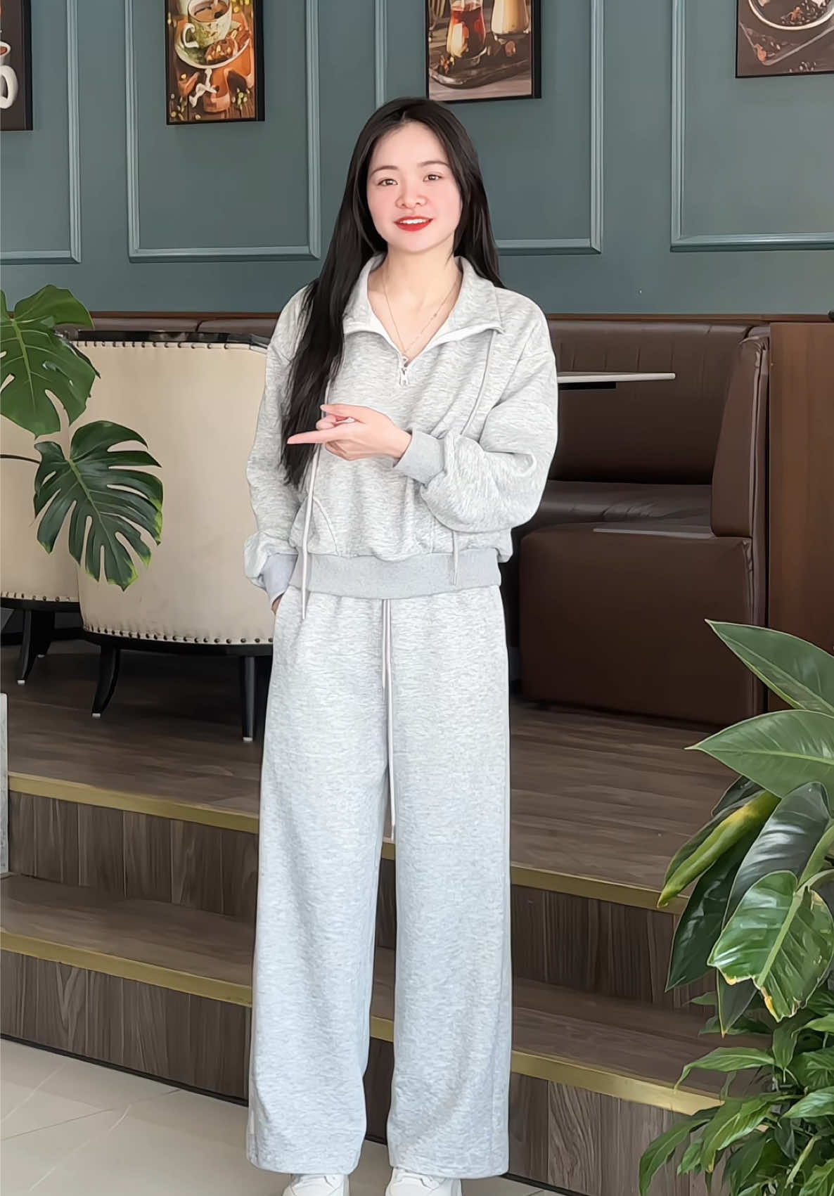 Set bộ nỉ nữ #thoitrangnu #nguyetmun #setboni #setbonu 