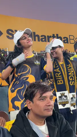 #fyp #npl #biratnagarkings #nepalpremierleague #fanmoment 