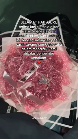 🥰😍#buketkaranganyar #buketsolo #fyp #harigurunasional #teacherday 