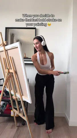 It happens to the best of us 🥲 #abstractart#oilart#impressionism#oilpainting#fineart 