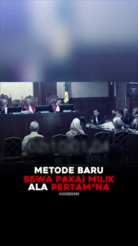 Jadi beneran takut nih, masa bisa yang nyewa habis pakai jadi punya hak milik 🫣 #korupsipertamina #sidangkorupsi #justiceforkerry  #tangki #kasuspertamina 
